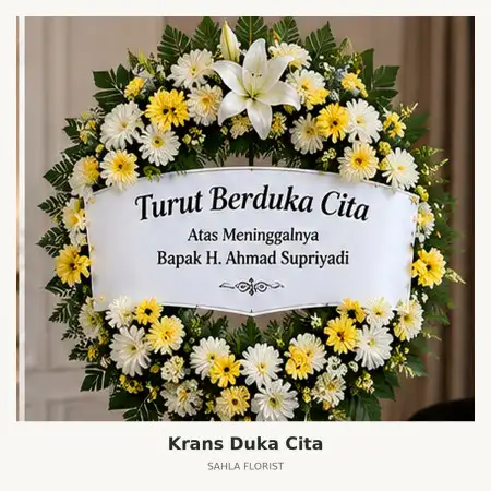 Krans Bunga Duka Pebayuran